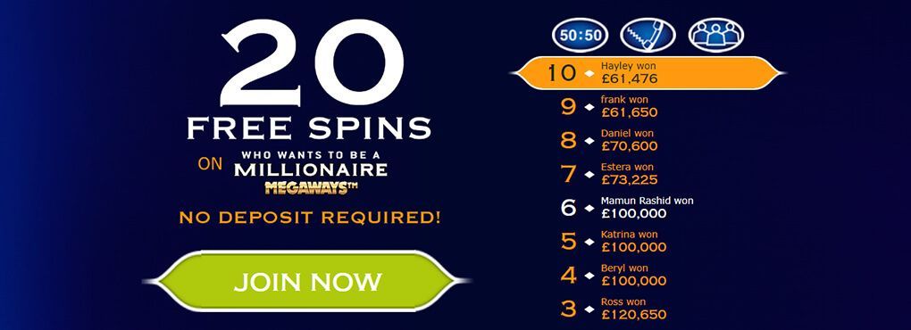 Millionaire Games Casino No Deposit Bonus Codes